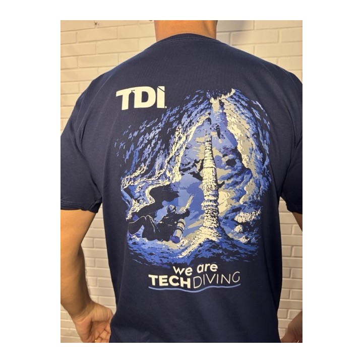 CAMISETA TDI CAVE AZUL